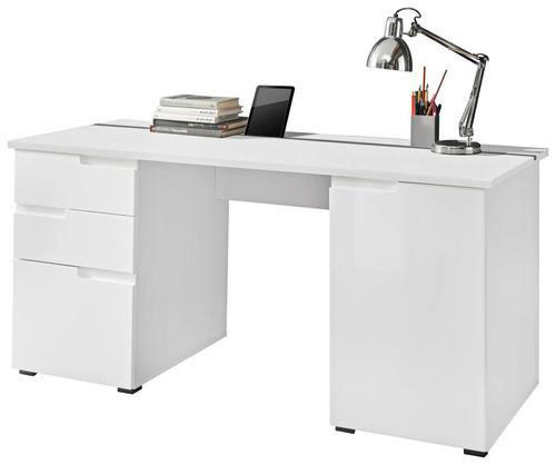 PISAĆI STOL bijela drvni materijal - bijela, Design, drvni materijal (158/76/67cm) - Xora