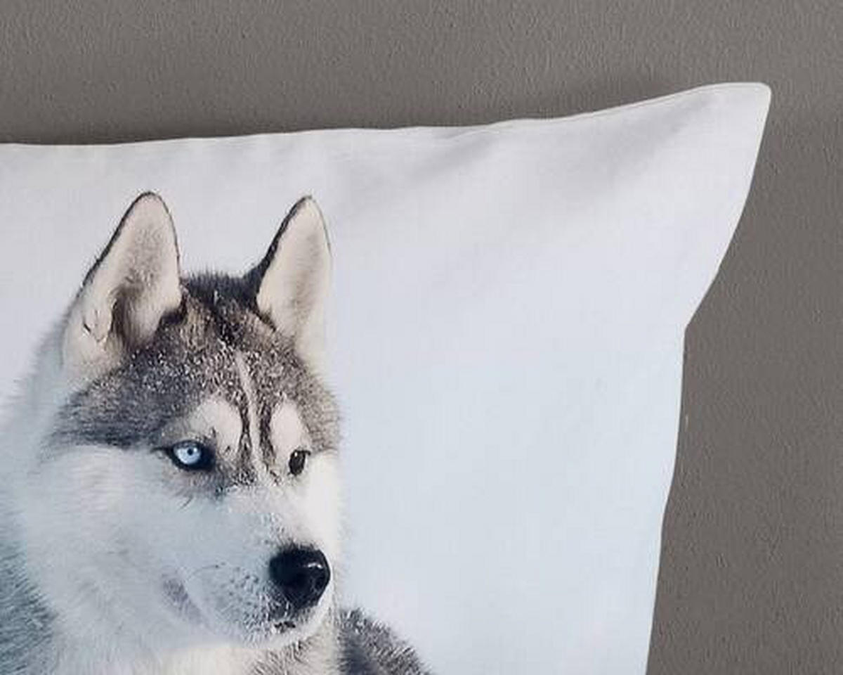 WENDEBETTWÄSCHE Sachar Renforcé 135/200 cm  - Blau/Hellblau, Natur, Textil (135/200cm)