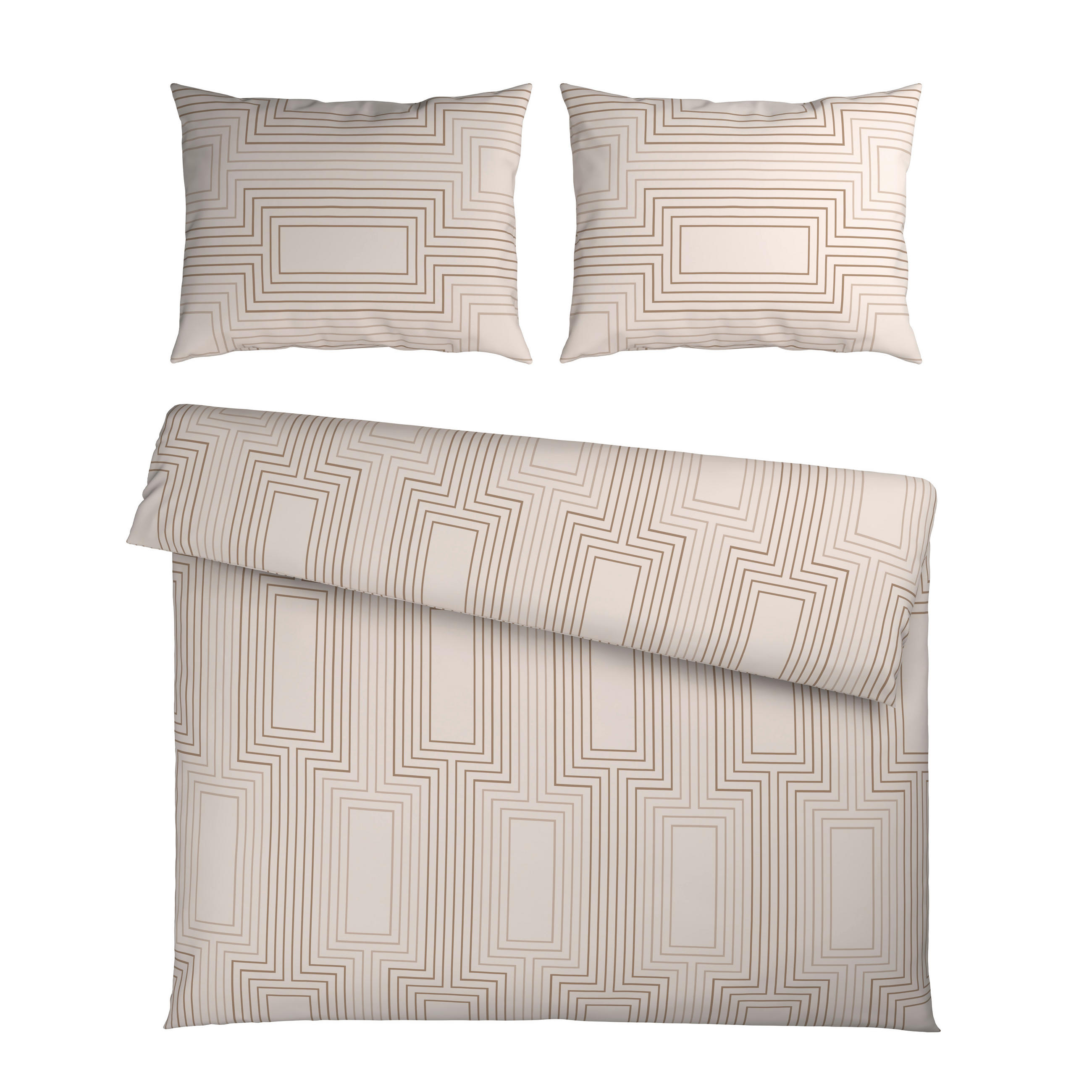 BETTWÄSCHESET 2-teilig Satin 200/210 cm  - Multicolor, Konventionell, Textil (200/210cm) - Novel
