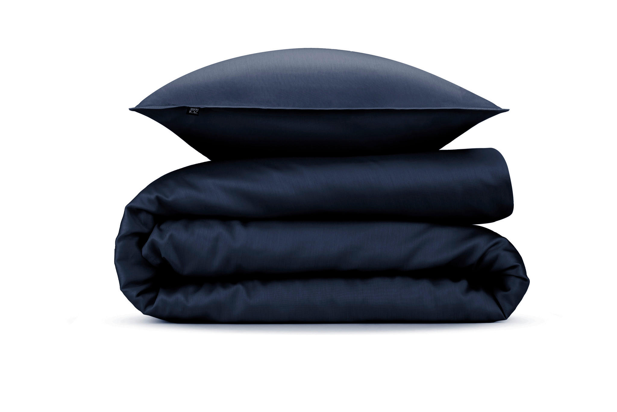 BETTWÄSCHE Satinado Makosatin 200/200 cm  - Dunkelblau, Basics, Textil (200/200cm)