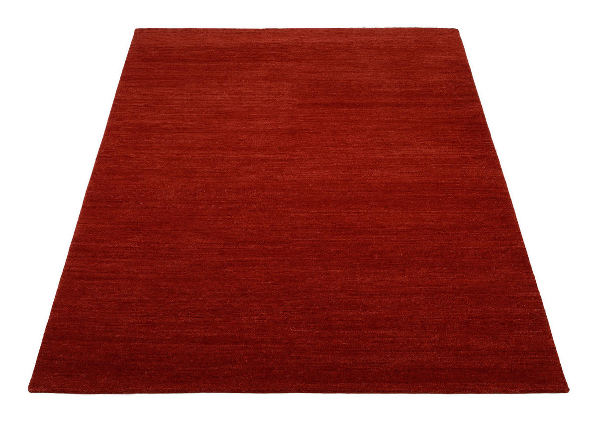 WOLLTEPPICH 250/350 cm Rot  - Rot, Natur, Textil (250/350cm) - Cazaris