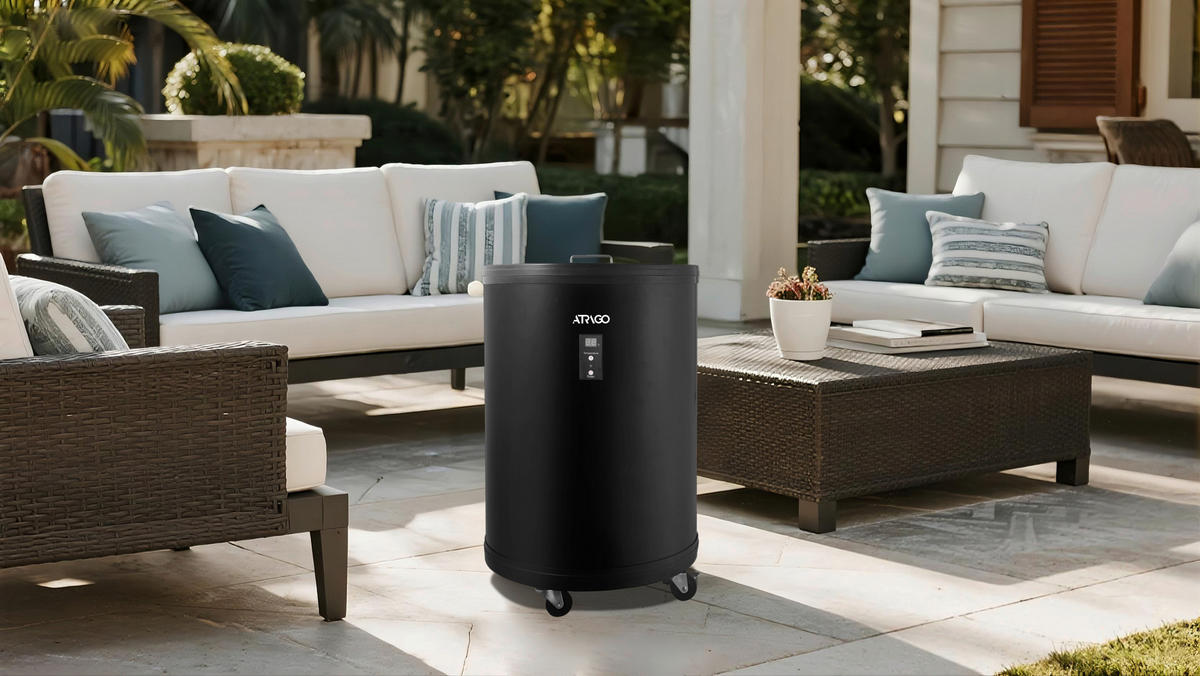 KÜHLSCHRANK 52690005/01  - Schwarz, Basics, Glas/Kunststoff (42,6/64,5cm) - Atrigo