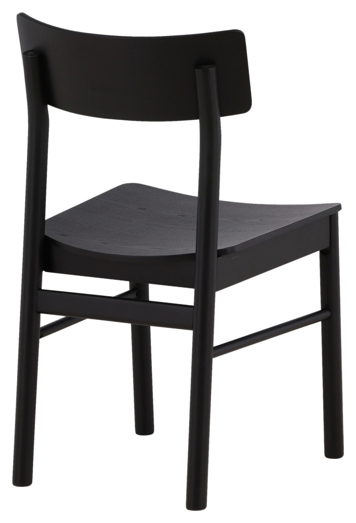 STOLSET 2 styck  - svart, Design, trämaterial/trä (45.5/82/48cm) - Livetastic