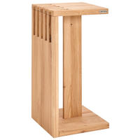 BEISTELLTISCH in Holz 31/31/63,5 cm  - Eichefarben, Natur, Holz (31/31/63,5cm) - Linea Natura