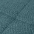 ECKSOFA  in Webstoff Petrol  - Petrol/Schwarz, KONVENTIONELL, Textil/Metall (292/192cm) - Carryhome