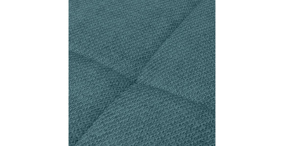 ECKSOFA  in Webstoff Petrol  - Petrol/Schwarz, KONVENTIONELL, Textil/Metall (292/192cm) - Carryhome
