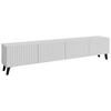 LOWBOARD Phuket  in 190/42/32,5 cm  - Schwarz/Weiß, Design, Holzwerkstoff/Kunststoff (190/42/32,5cm) - P & B