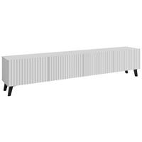 TV-BÄNK Phuket  i 190/42/32,5 cm  - vit/svart, Design, trämaterial/plast (190/42/32,5cm) - P & B
