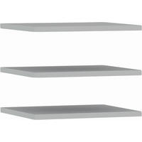 EINLEGEBODENSET 58/1,5/42 cm Grau  - Grau, Holzwerkstoff (58/1,5/42cm) - Boxxx