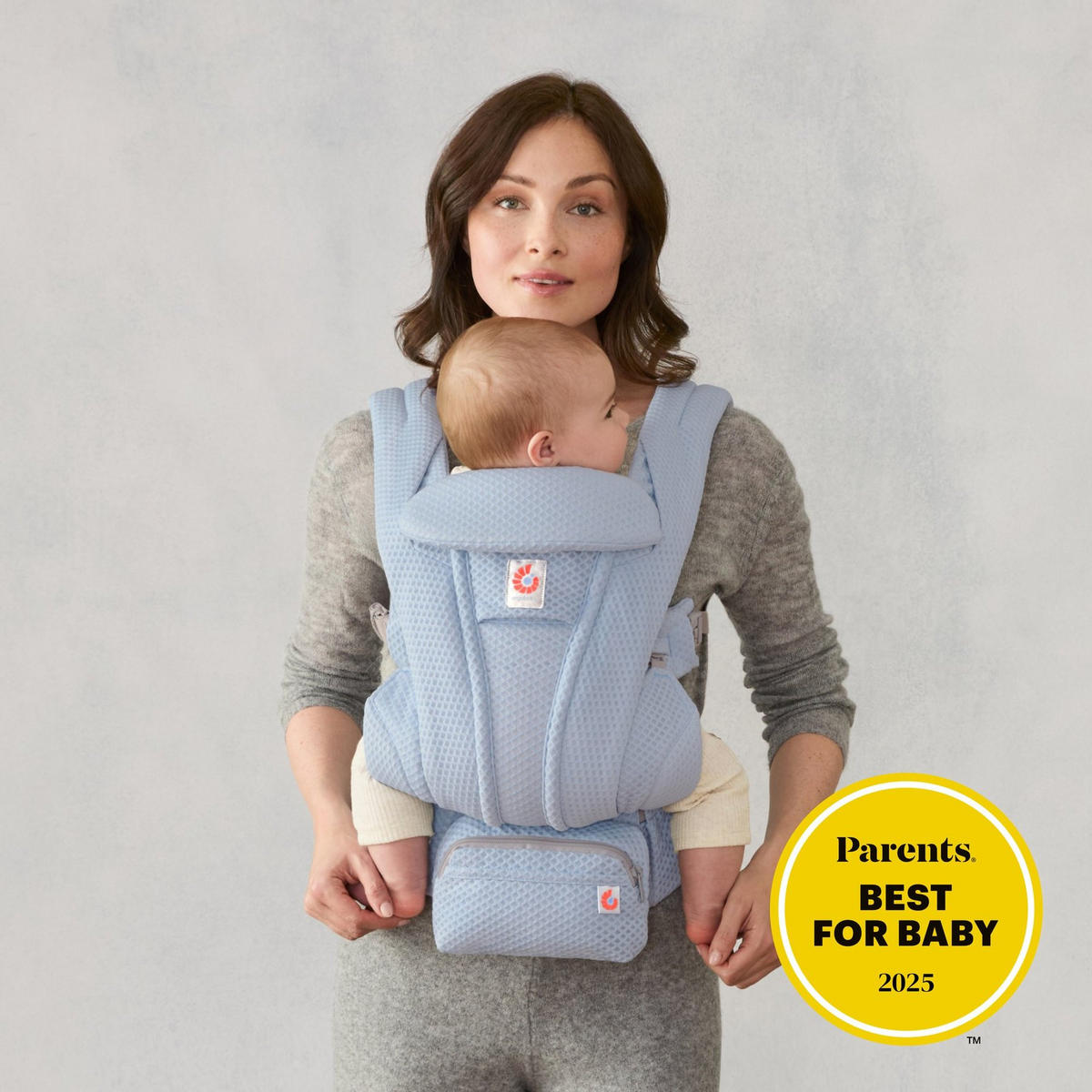 NOSILKA ZA DOJENČKA  Omni Deluxe Mesh  svetlo modra  - svetlo modra, Basics, tekstil (26.5/27.5/14.8cm) - Ergobaby