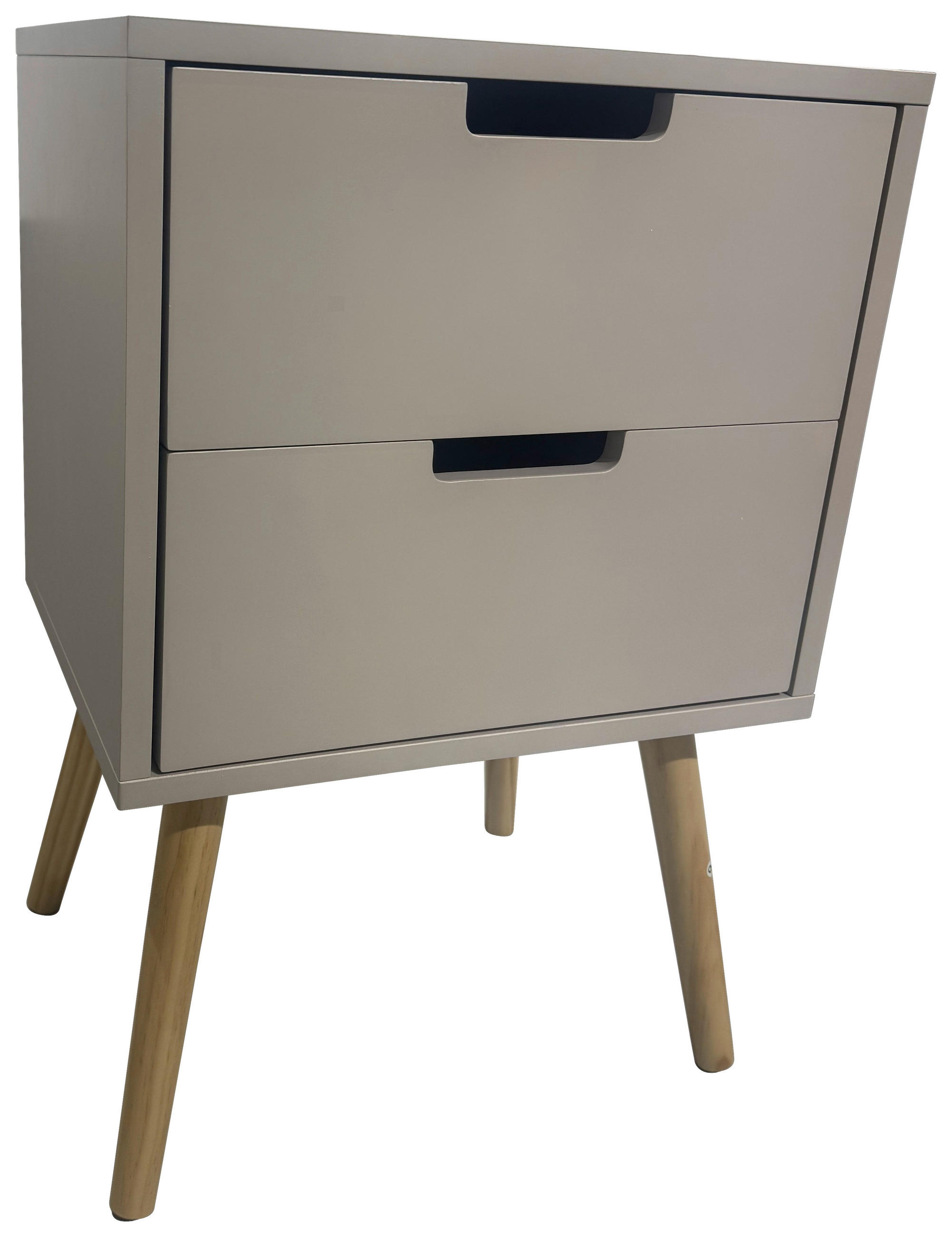 NACHTSCHRANK 40/60/30 cm Kiefer massiv  - Kaschmir/Naturfarben, Design, Holz/Holzwerkstoff (40/60/30cm) - Xora