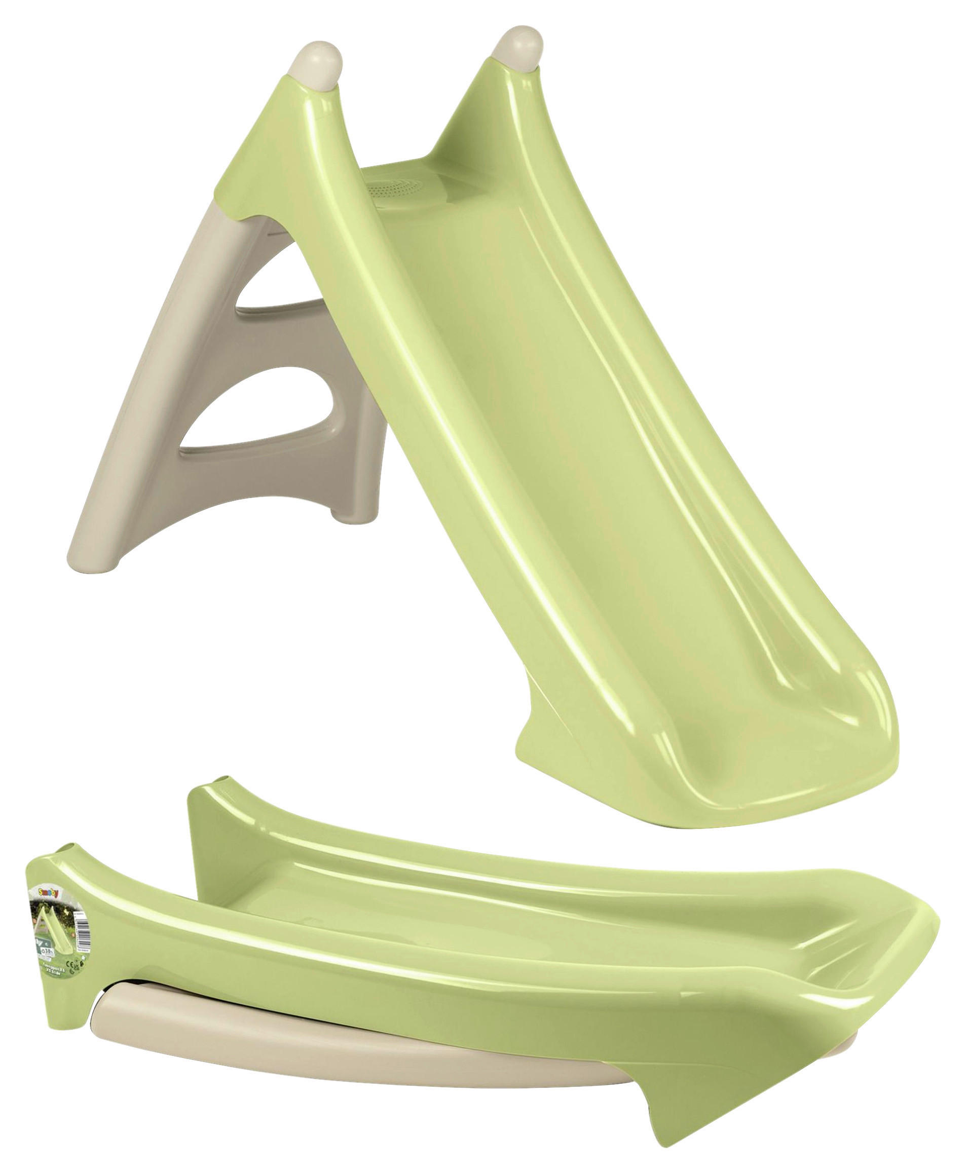 KINDERRUTSCHE  - Salbeigrün, Basics, Kunststoff (51/107/24cm) - SMOBY