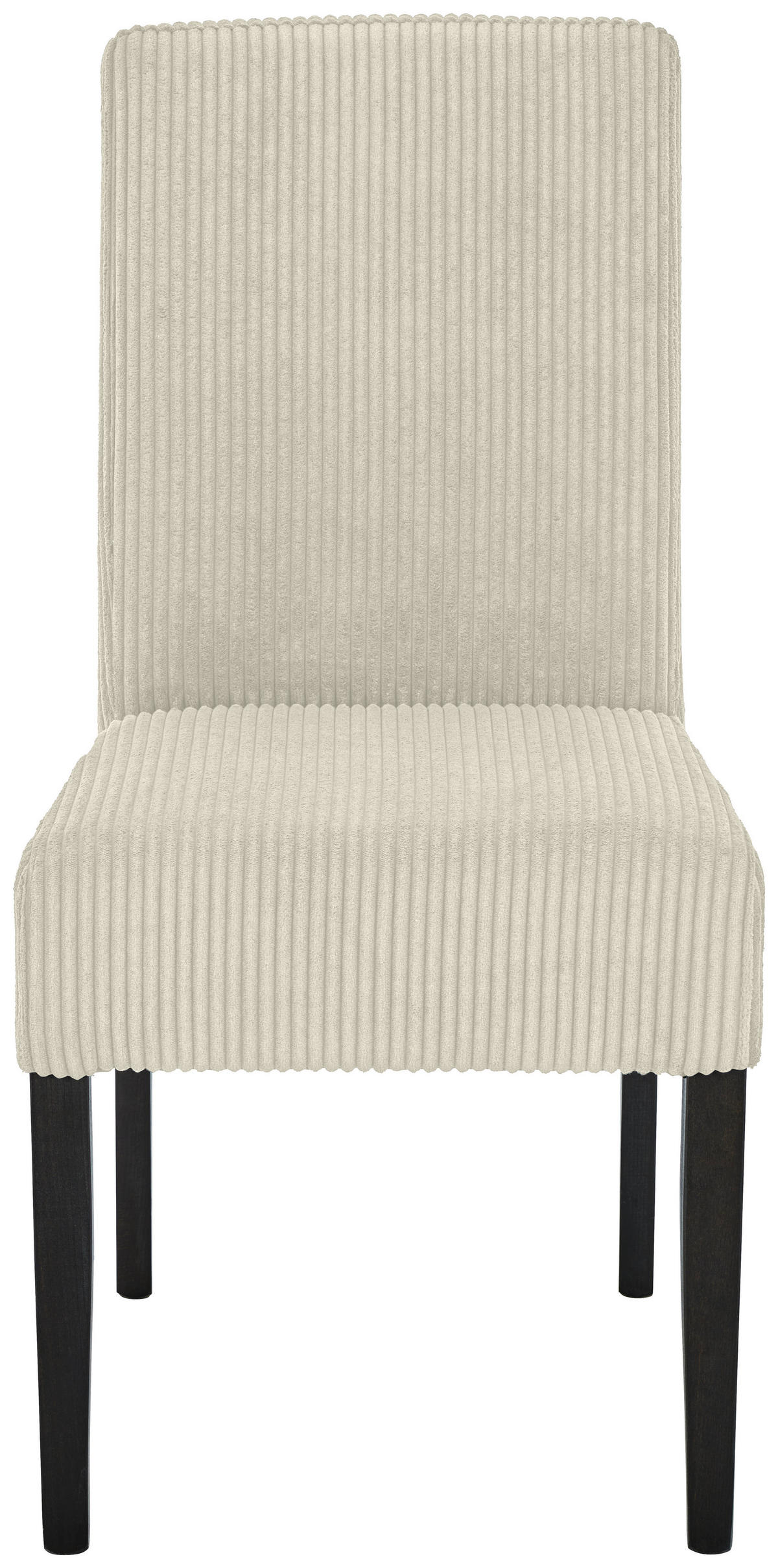STUHL Webstoff Beige Buche massiv  - Wengefarben/Beige, MODERN, Holz/Textil (48/95/62cm)