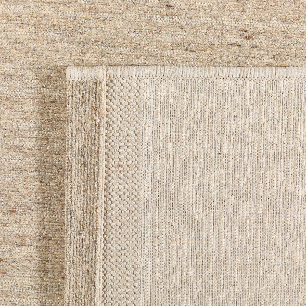 FLACHWEBETEPPICH Wohnzimmer 200/290 cm Beige rechteckig  - Beige, Basics, Textil (200/290cm) - Novel