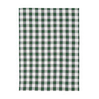 KÖKSHANDDUK grön, vit  - vit/grön, Basics, textil (50/70cm)