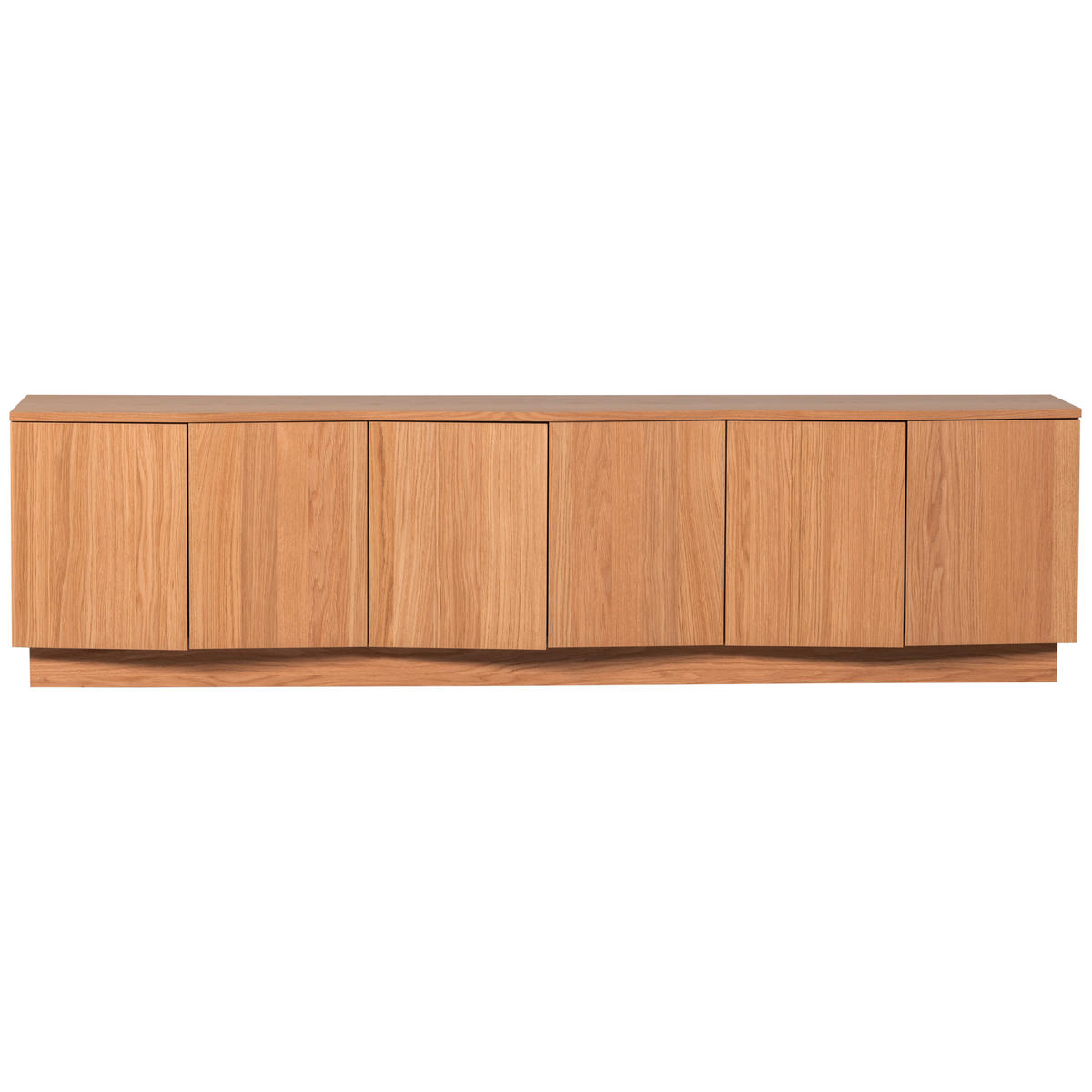 LOWBOARD Zuma  in 200/52/45 cm  - Eichefarben, Design, Holz (200/52/45cm) - Livetastic