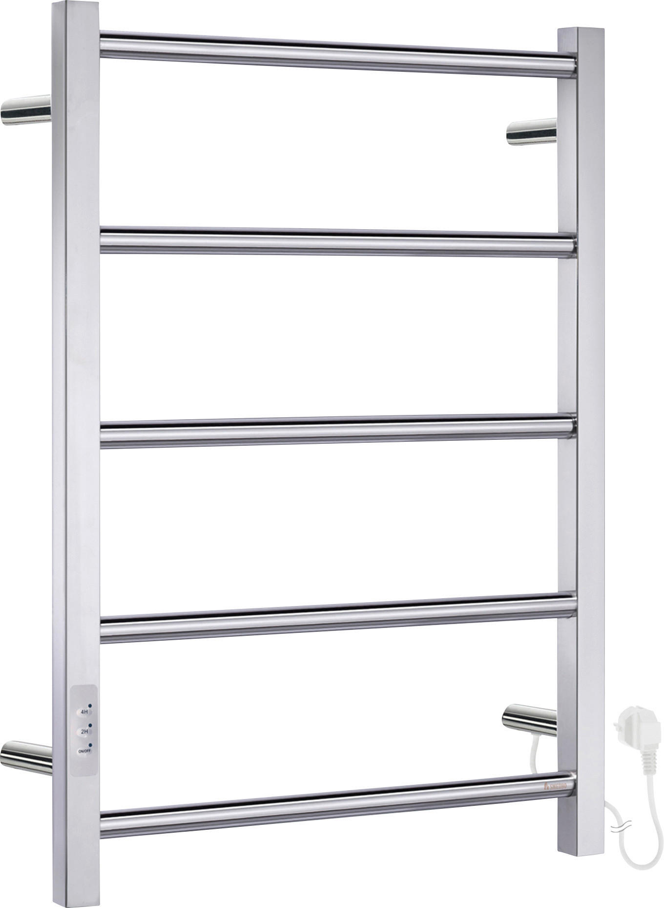 HANDTUCHTROCKNER 50/68,9/11,2 cm  - Edelstahlfarben, Basics, Metall (50/68,9/11,2cm)