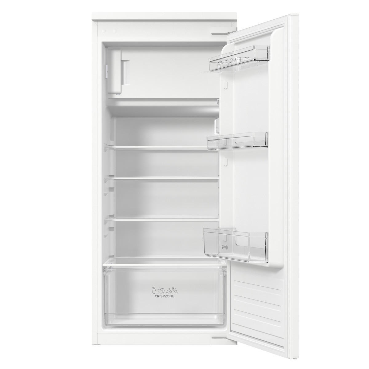 KÜHLSCHRANK 54/122,1/54,5 cm RBI512E21  - Weiß, Trend, Glas/Metall (54/122,1/54,5cm) - Gorenje