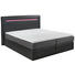 BOXSPRINGBETT 180/200 cm in Schwarz, Silberfarben - Silberfarben/Schwarz, Trend, Holzwerkstoff/Kunststoff (180/200cm) - Carryhome BOXSPRINGBETT 180/200 cm in Schwarz, Silberfarben - Silberfarben/Schwarz, Trend, Holzwerkstoff/Kunststoff (180/200cm) - Carryhome