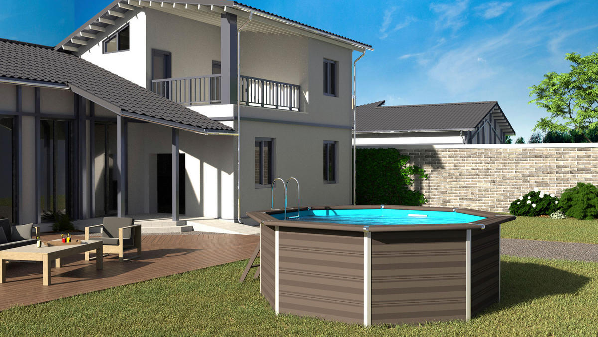 POOL SET GRE KPCO41 KPCO41 410/124 cm  - KONVENTIONELL (410/124cm) - Gre