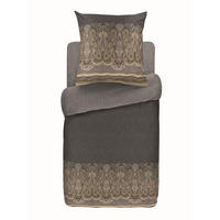BETTWÄSCHE SABBIONETA 135/200 cm  - Braun, Basics, Textil (135/200cm) - Bassetti