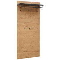 GARDEROBENPANEEL  in 80/183/27 cm  - Eichefarben/Anthrazit, Design, Holz (80/183/27cm) - Dieter Knoll