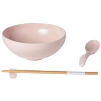 SCHÜSSELSET PACIFICA 3-teilig  - Hellrosa, Basics, Keramik (19/8,2cm) - Costa Nova