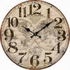 ZIDNI SAT  33,8 cm        - višebojno, Lifestyle, papir/drvo (33,8cm) - Ambia Home