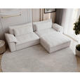 ECKSOFA  in Webstoff Grau  306/198 cm  - Schwarz/Grau, MODERN, Kunststoff/Textil (306/198cm) - Carryhome