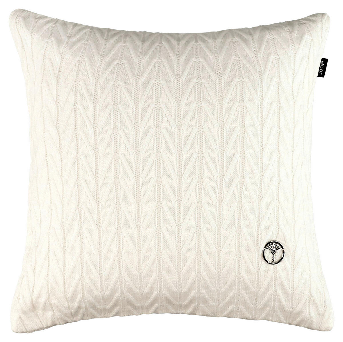 KISSENHÜLLE J-Weavelle 40/40 cm  - Weiß, Design, Textil (40/40cm) - Joop!