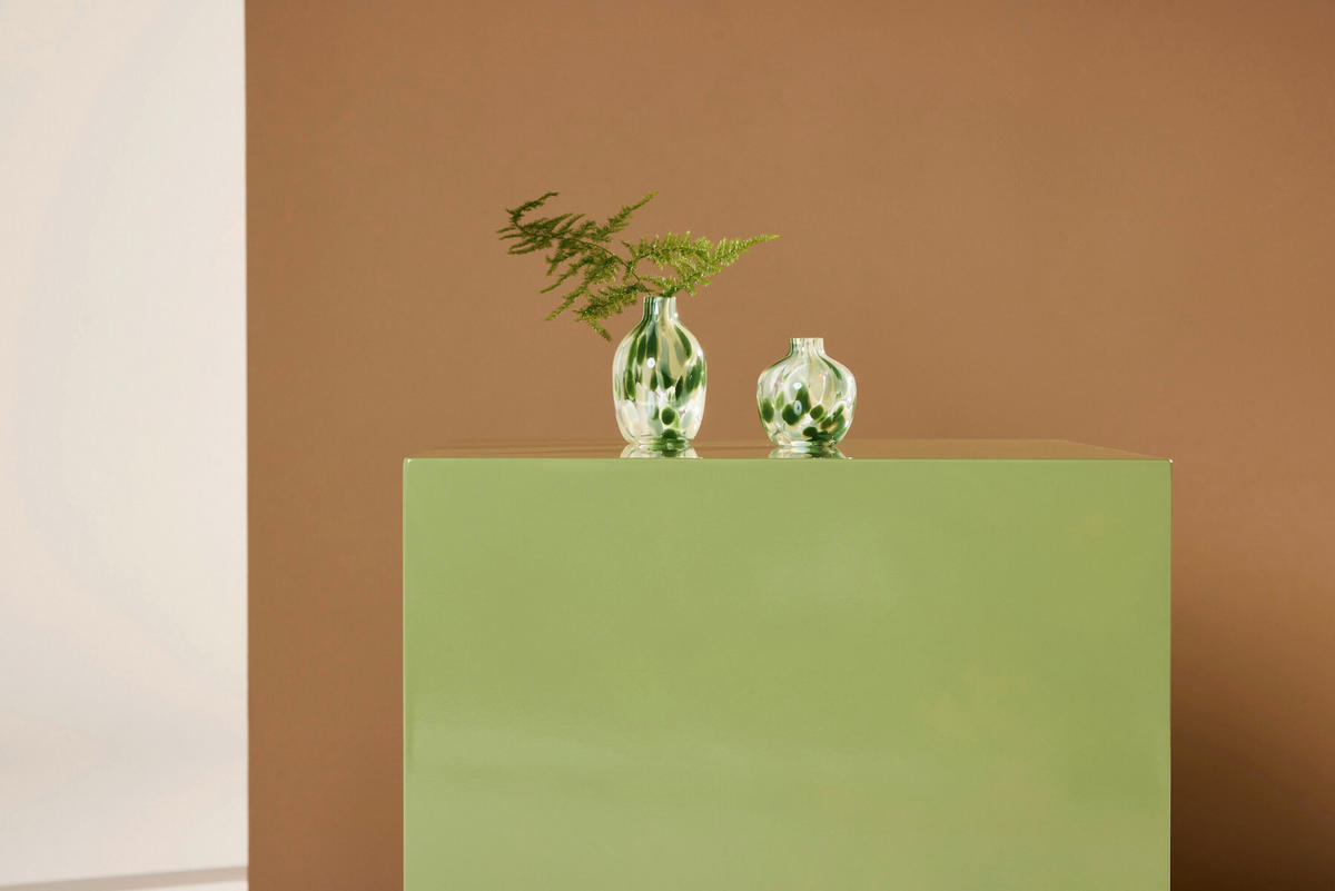 COUCHTISCH Pappel 40/40/45 cm quadratisch Hellgrün  - Hellgrün, MODERN, Holz (40/40/45cm) - Livetastic