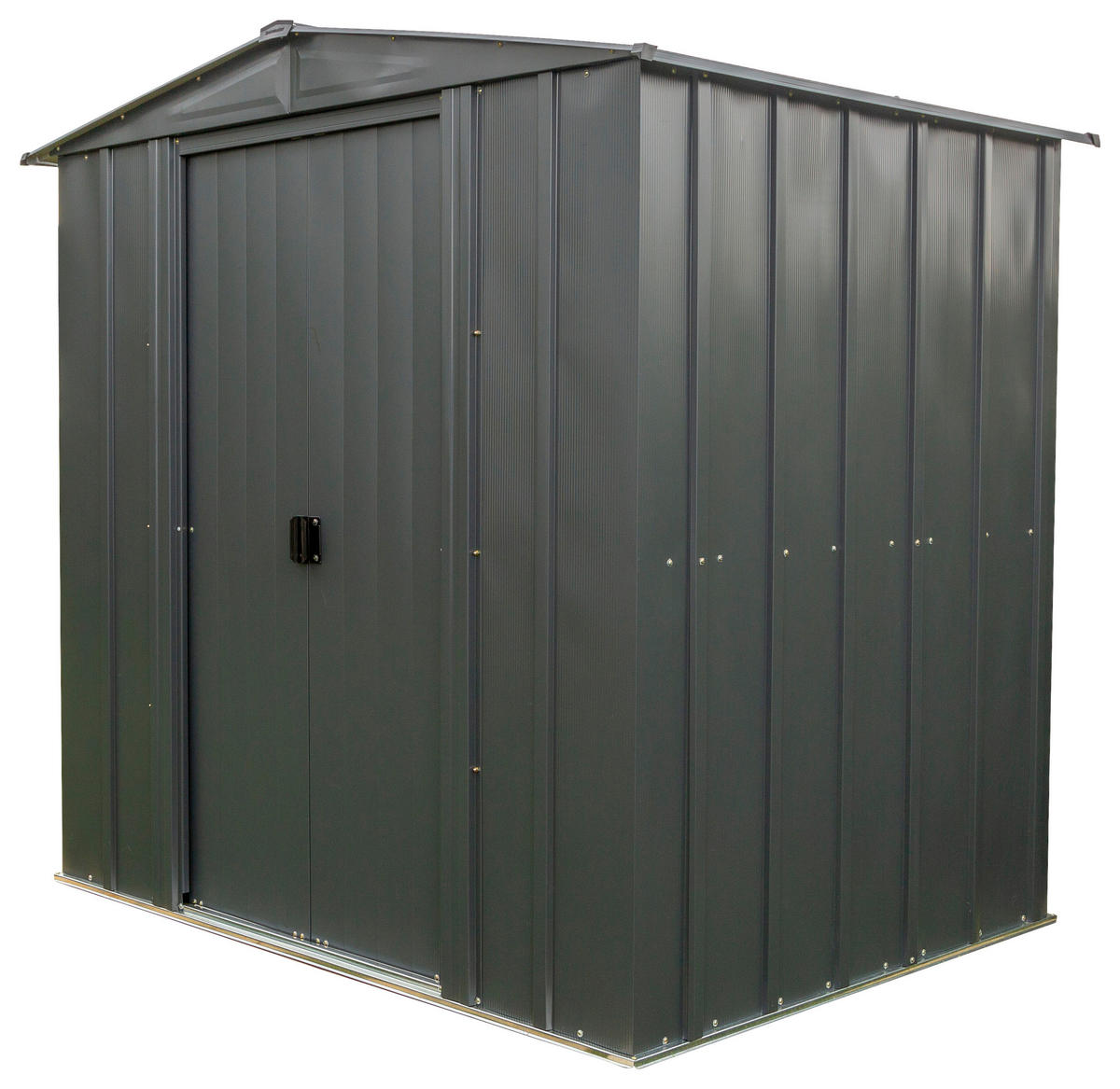 DOMČEK NA NÁRADIE   - sivá, Basics, kov (194/191/151cm)