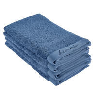 GÄSTETUCH BONITA Dunkelblau 4-teilig 30/50 cm  - Dunkelblau, Basics, Textil (30/50cm) - Bio:Vio