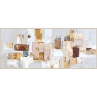 METALLBILD Abstraktes  - Multicolor, Basics, Metall (60/120/4cm) - Euroart