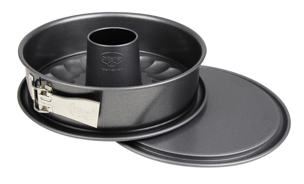 SPRINGFORM  - Grau, Basics, Metall (24/8cm) - Dr.Oetker