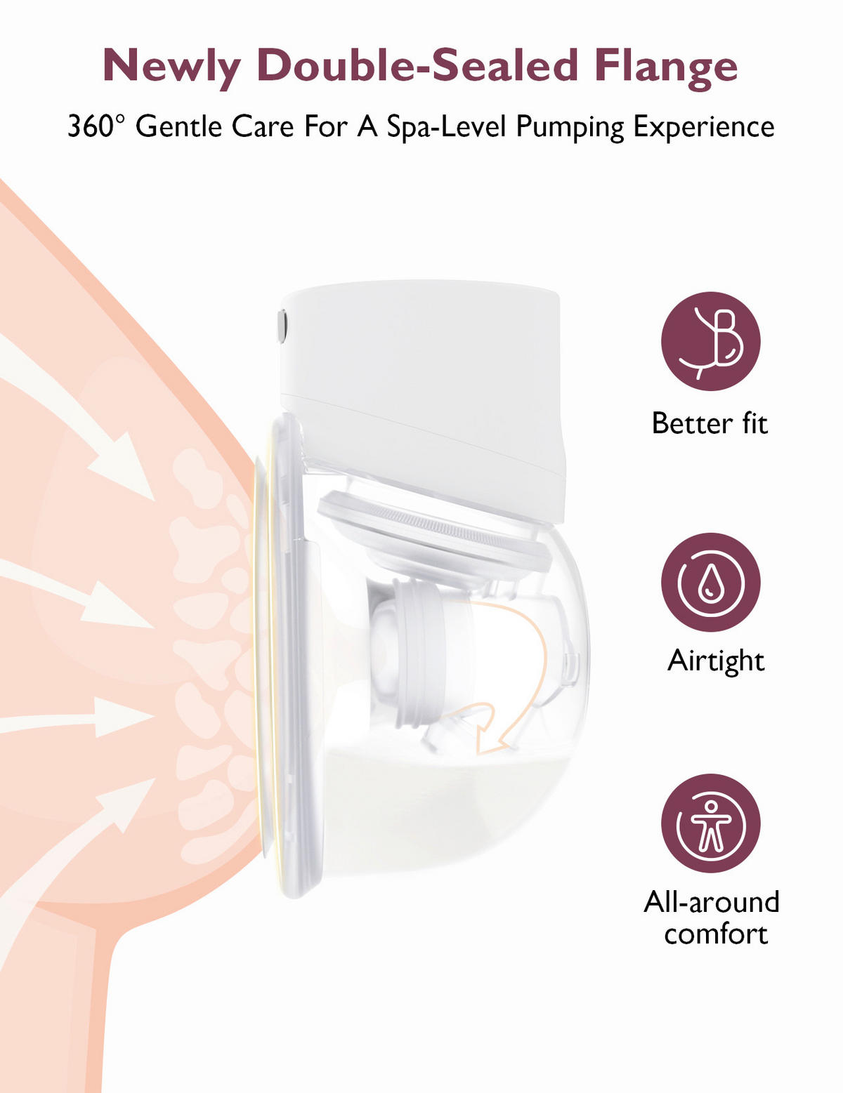 MILCHPUMPE   - Basics (17/10,6/28cm) - Momcozy