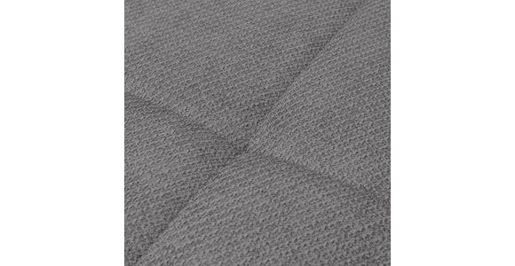 ECKSOFA Hellgrau Webstoff Rückenkissen, Bettkasten, Schlaffunktion, Rücken echt, Liegefläche im Originalstoff  - Hellgrau/Schwarz, KONVENTIONELL, Textil/Metall (292/192cm) - Carryhome