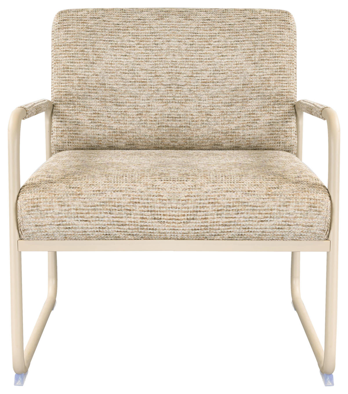 SESSEL in Webstoff Graubraun  - Graubraun, Design, Textil/Metall (70/80/78cm) - Carryhome