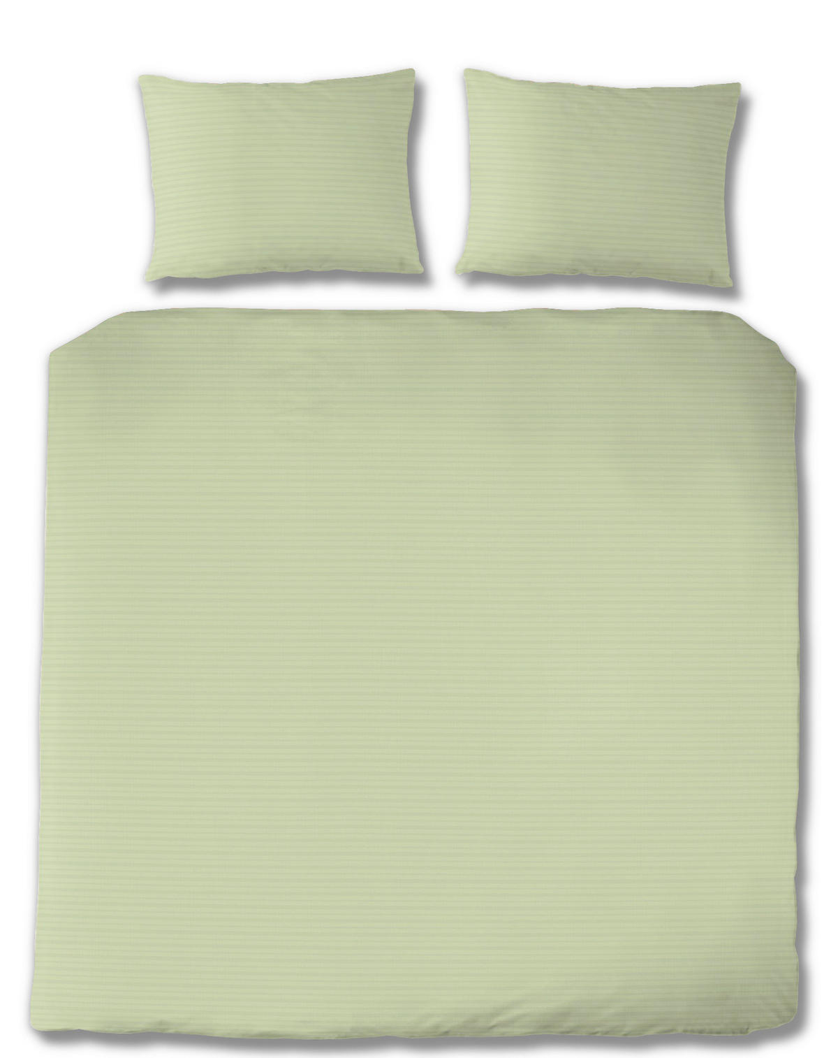 BETTWÄSCHE Seersucker 200/200 cm  - Grün, Design, Textil (200/200cm) - Florella