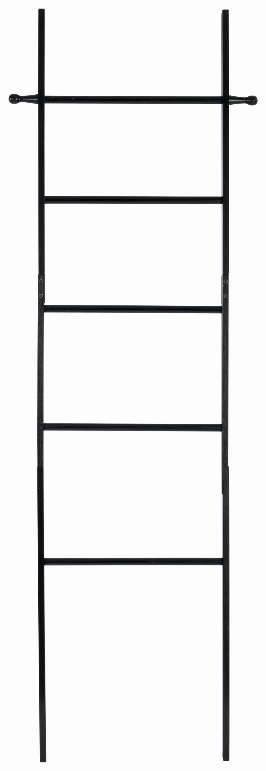 REBRÍK NA UTERÁKY   - čierna, Basics, drevo (43/170/33cm) - Wenko