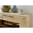 HIGHBOARD 115/124/44 cm - Eichefarben/Anthrazit, Design, Glas/Holz (115/124/44cm) - Valnatura HIGHBOARD 115/124/44 cm - Eichefarben/Anthrazit, Design, Glas/Holz (115/124/44cm) - Valnatura