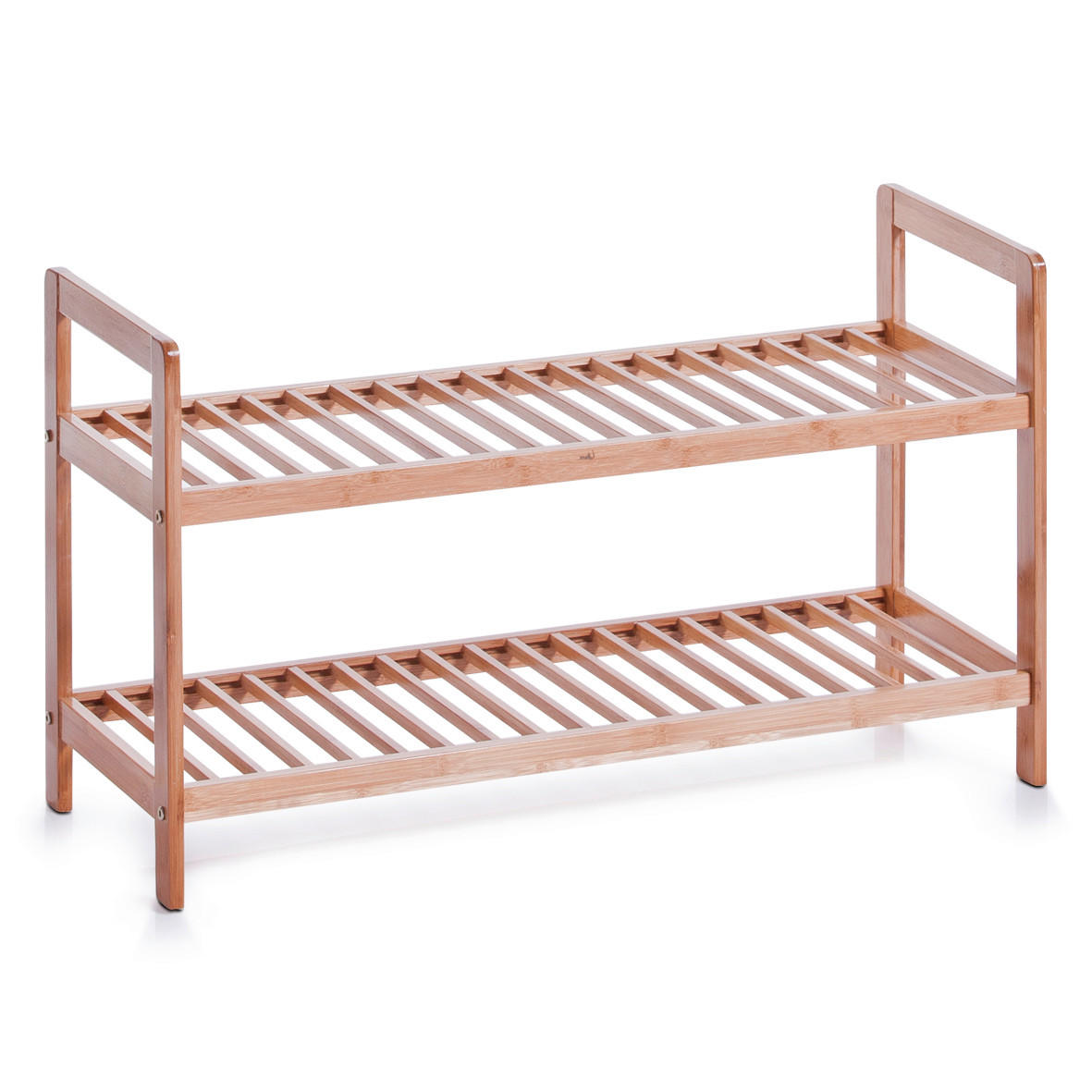 SCHUHREGAL Bambus Naturfarben  - Naturfarben, Basics, Holz (70/26/40cm) - Zeller Present