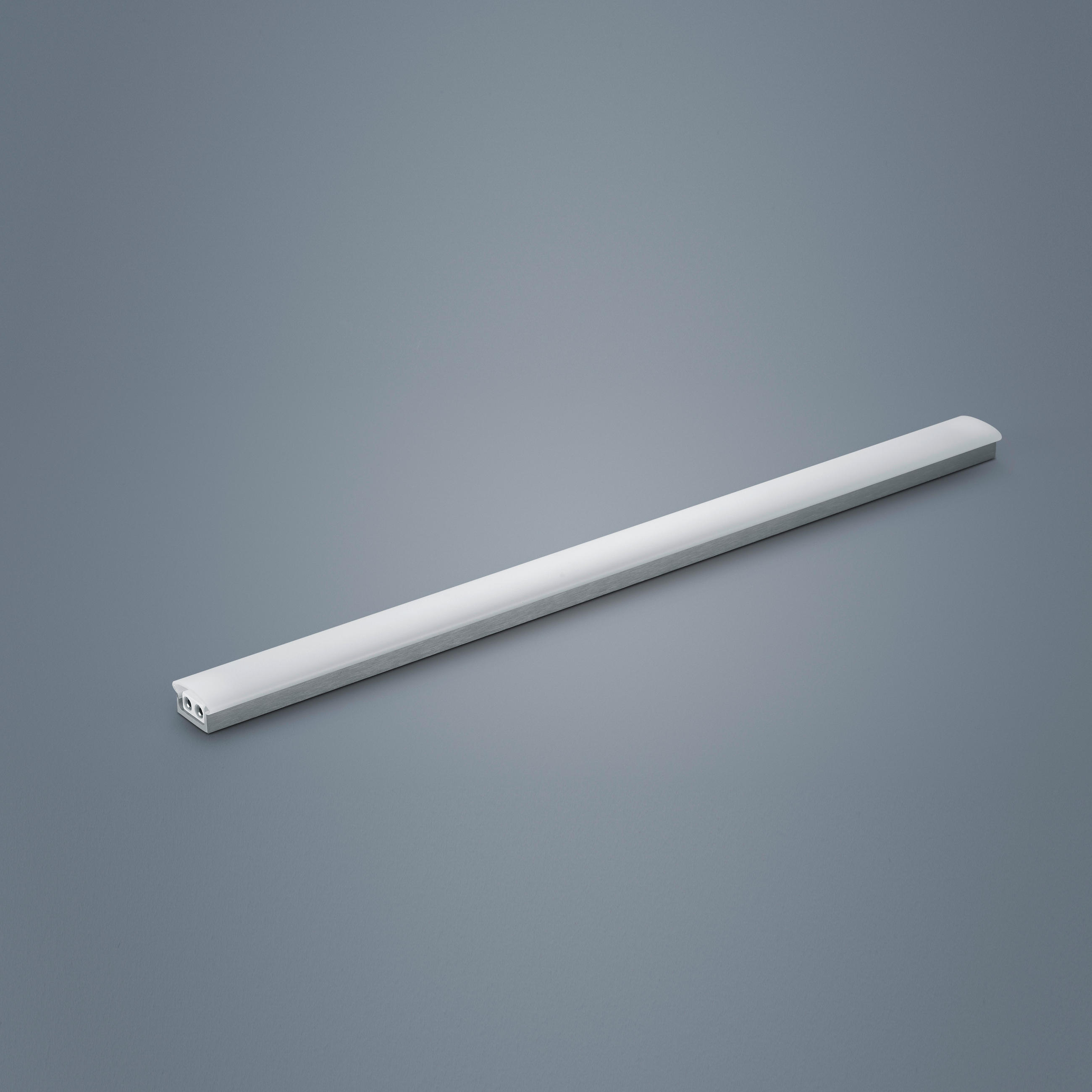 LED-DECKENLEUCHTE 150/4/2 cm   - Nickelfarben, Basics, Metall (150/4/2cm) - Helestra