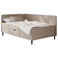 BOXBETT 90/200 cm  in Beige  - Beige, Konventionell, Textil (90/200cm) - P & B