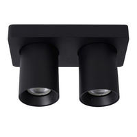 LED-STRAHLER - Schwarz, Basics, Metall (20/10/11.5cm) - Lucide