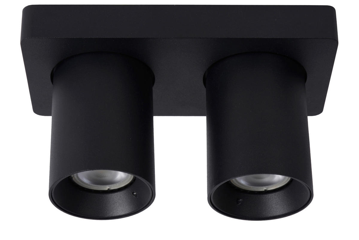 LED-STRAHLER - Schwarz, Basics, Metall (20/10/11.5cm) - Lucide