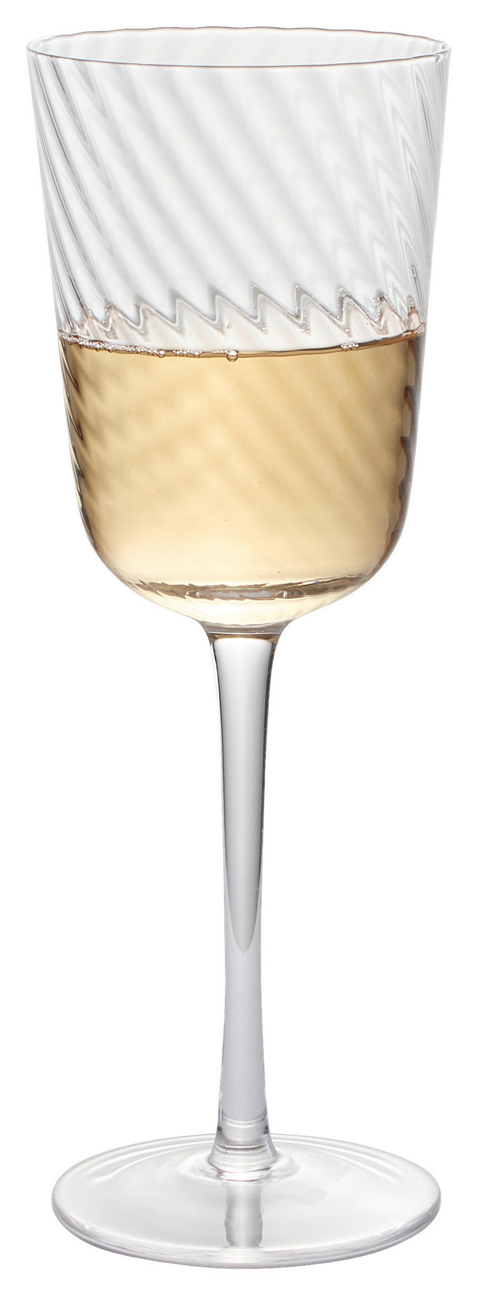 SKLENICE NA BÍLÉ VÍNO - čiré, Trend, sklo (8,5/24cm) - Novel