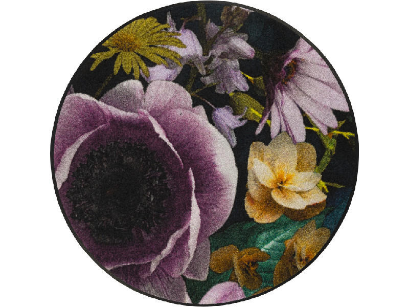 FLACHWEBETEPPICH 85 cm Anemone  - Multicolor, KONVENTIONELL, Kunststoff/Textil (85cm) - Esposa