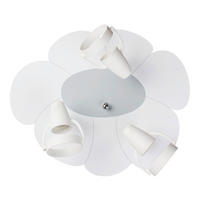 KINDERDECKENLEUCHTE Blume 39/33/16 cm  - Grau, Basics, Holzwerkstoff/Kunststoff (39/33/16cm)