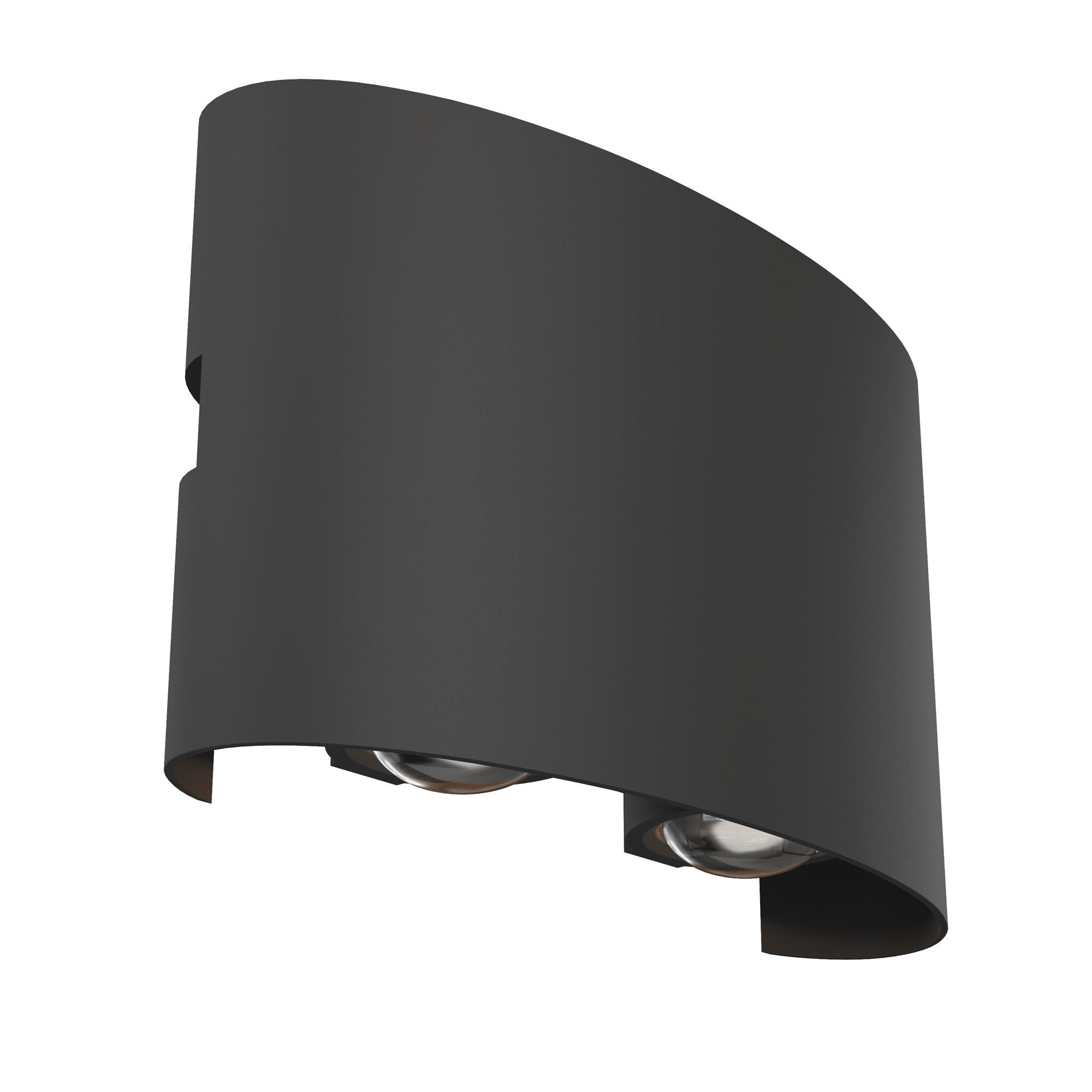 AUßENWANDLEUCHTE Outdoor   - Grau, Trend, Metall (8/12/3,7cm) - MAYTONI